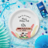 ホットドッグ焼き誕生日パーティークックアウト    ペーパープレート (パーティー)