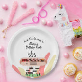 ホットドッグ焼き誕生日パーティークックアウト    ペーパープレート (パーティー)