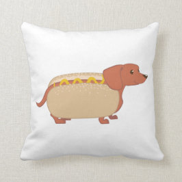 ホットドッグ犬 クッション