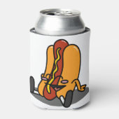 ホットドッグ男 缶クーラー (缶正面)