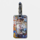 ホットドッグ神 ラゲッジタグ (裏面縦)