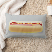ホットドッグ腰枕 ランバークッション (ブランケット)