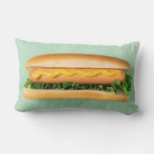 ホットドッグ装飾用クッション ランバークッション (裏面)