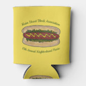 ホットドッグ近所懇親会ピクニッククックアウトパーティー 缶クーラー (正面)