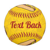 ホットドッグ野球 野球ボール (裏面)