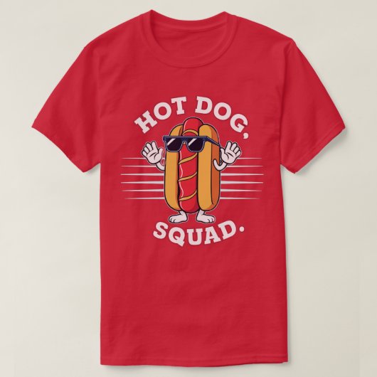 ホットドッグ隊 Tシャツ (デザイン正面)