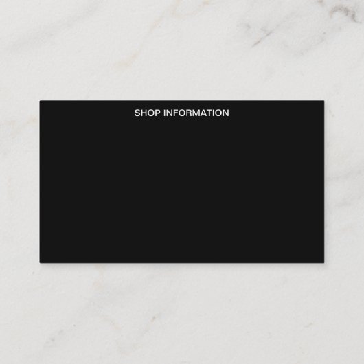 ホットドッグ2 名刺 (裏面)