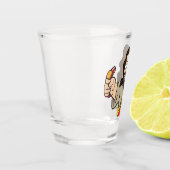 ホットドッグ·イエス·ショット·グラス ショットグラス (左)