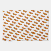 ホットドッグ キッチンタオル (横)