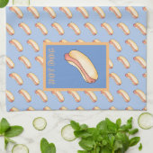 ホットドッグ キッチンタオル (折り畳み)