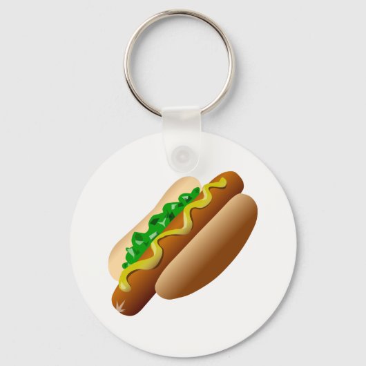 ホットドッグ キーホルダー (正面)