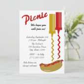 ホットドッグ&コンディション招待状 招待状 (スタンド正面)