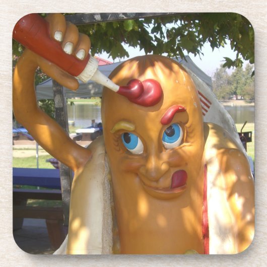 ホットドッグ コースター (正面)