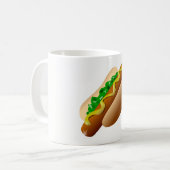 ホットドッグ コーヒーマグカップ (正面左)