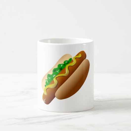ホットドッグ コーヒーマグカップ (中央)