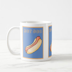ホットドッグ コーヒーマグカップ