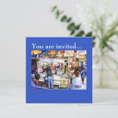 ホットドッグ・ゴッド、ニューヨーク 招待状 (スタンド正面)