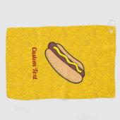 ホットドッグ ゴルフタオル (横)