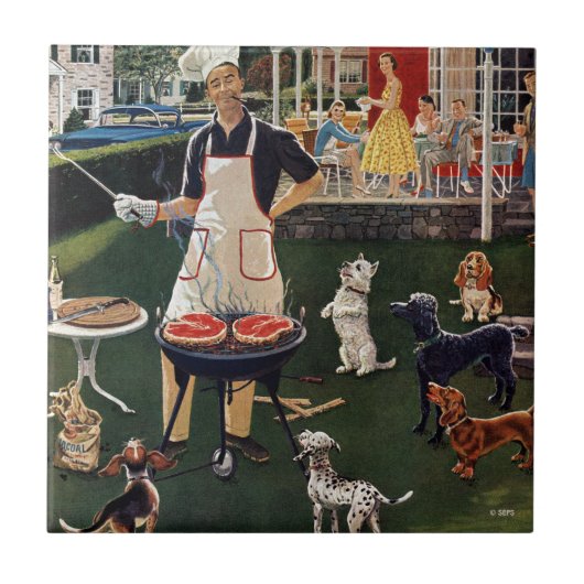 ホットドッグ タイル (正面)