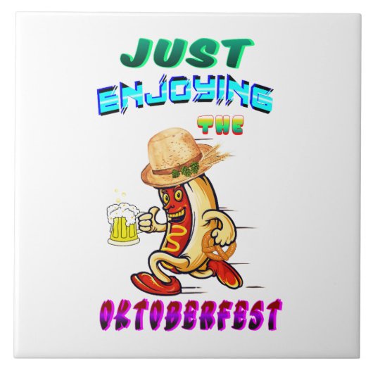 ホットドッグ タイル (正面)