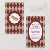 ホットドッグ・ダイヤ 名刺 (正面/裏面)