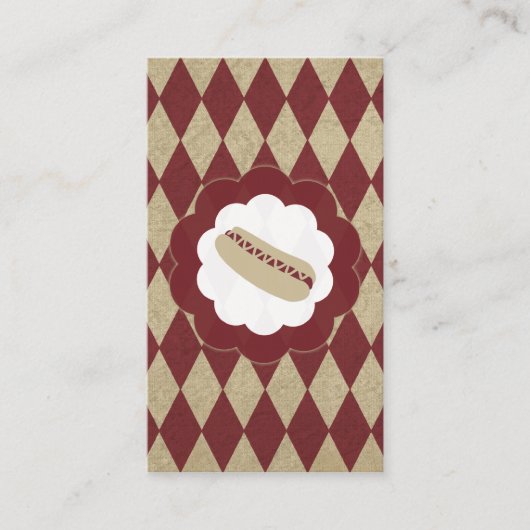 ホットドッグ・ダイヤ 名刺 (正面)