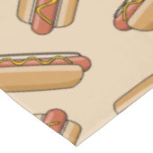 ホットドッグ テーブルクロス (アングル)