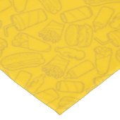 ホットドッグ テーブルクロス (アングル)