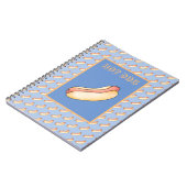 ホットドッグ ノートブック (左側)