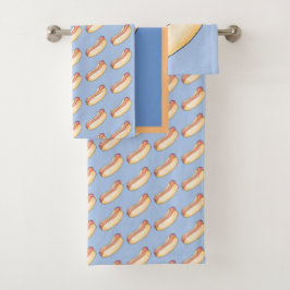 ホットドッグ バスタオルセット