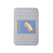 ホットドッグ バスマット (正面縦)