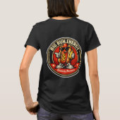 ホットドッグ - ビッグバンエナジー - フードィーフレンズ Tシャツ (裏面)