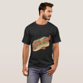 ホットドッグ フィッシュ Tシャツ (正面フル)