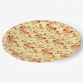 ホットドッグ ペーパープレート (アングル)