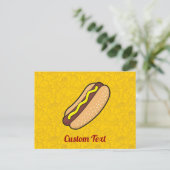 ホットドッグ ポストカード (スタンド正面)