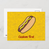 ホットドッグ ポストカード (正面/裏面)