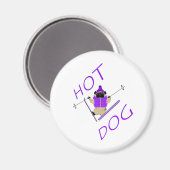 ホットドッグ マグネット (正面/裏面)