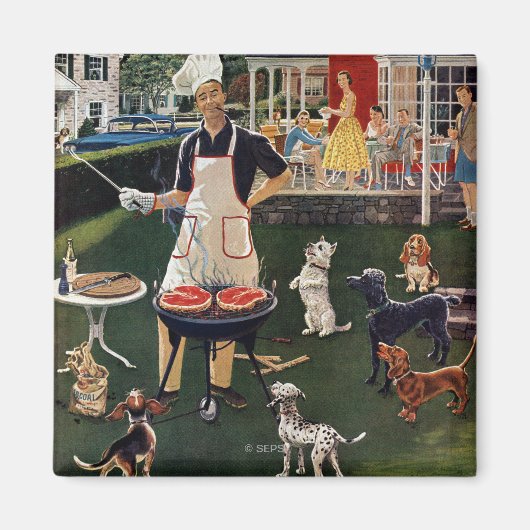 ホットドッグ マグネット (正面)