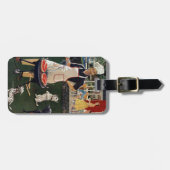 ホットドッグ ラゲッジタグ (正面横)