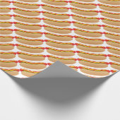 ホットドッグ ラッピングペーパー (角)