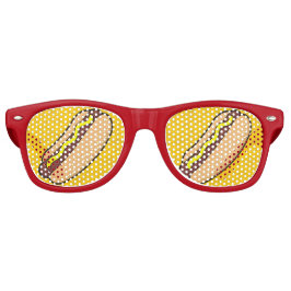 ホットドッグ レトロサングラス