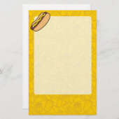 ホットドッグ 便箋 (正面/裏面)