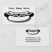 ホットドッグ 名刺 (正面/裏面)