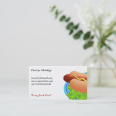 ホットドッグ 名刺 (スタンド正面)