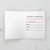 ホットドッグ 招待状 (内部)