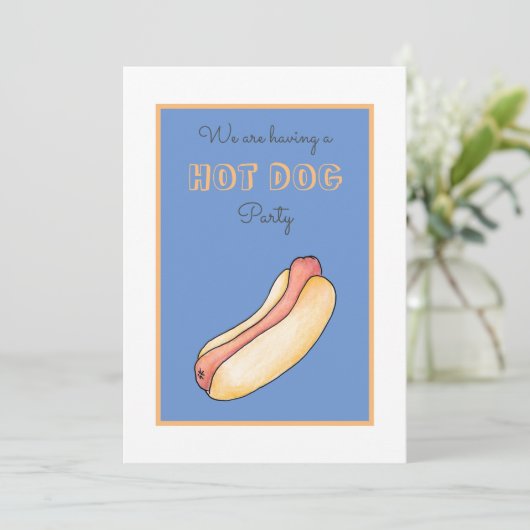 ホットドッグ 招待状 (スタンド正面)