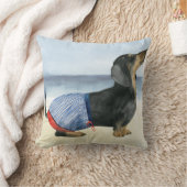 ホットドッグ |水泳トランクの子犬 クッション (ブランケット)