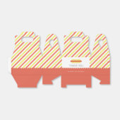 ホットドッグ!赤モダンと黄の誕生日 フェイバーボックス (折り畳みなし)