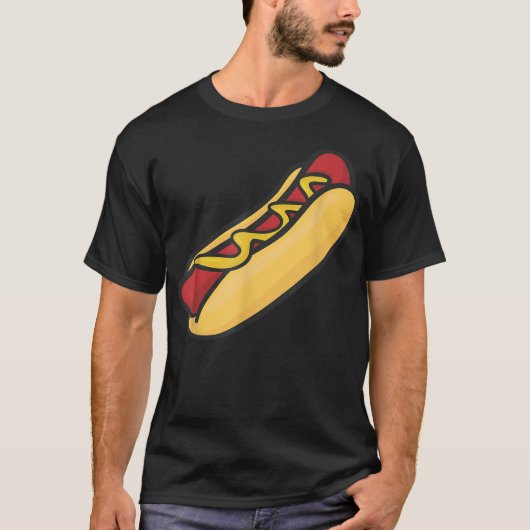 ホットドッグ Tシャツ (正面)