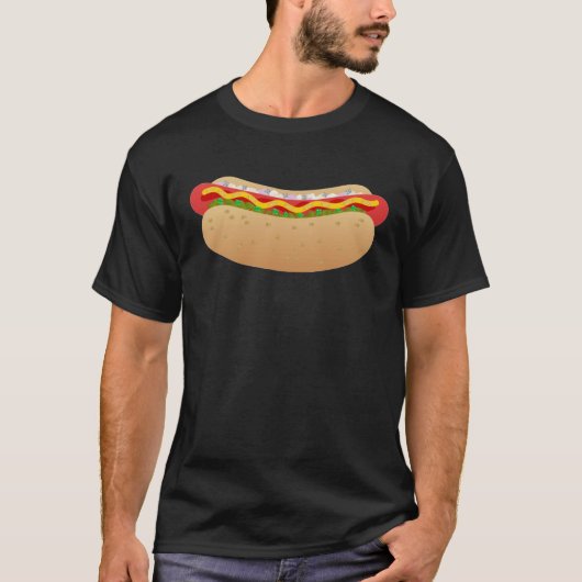 ホットドッグ Tシャツ (正面)